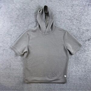 FIOBOC HOODIE Short Sleeve Modal Blend Carbon Lightweight XL Men’s Gym Golf NWOT